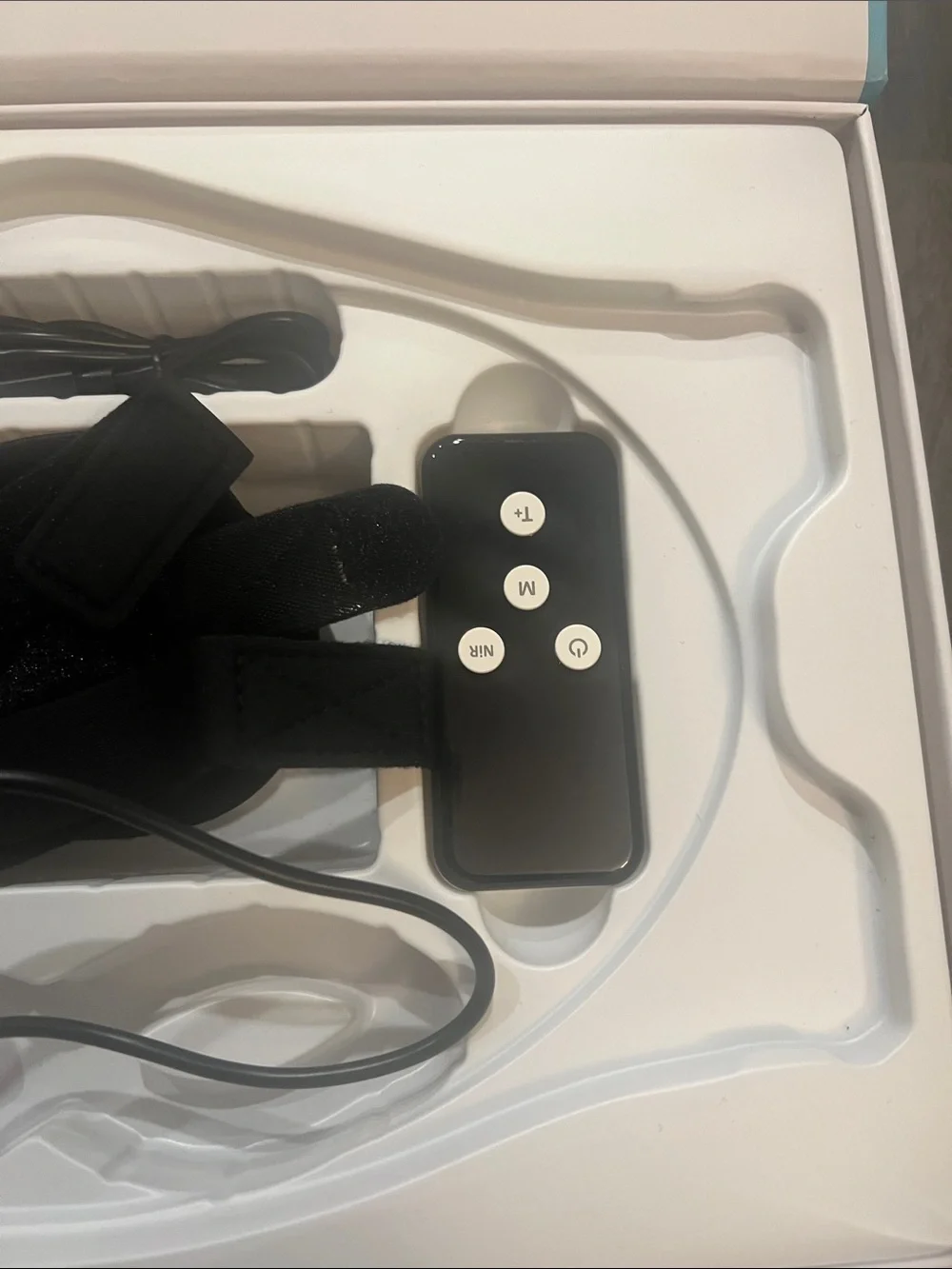 Black LED Facial Mask for Skincare Therapy